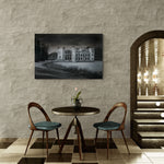 Kasteel van Bouchout, Meise, België, canvas van 150x100cm, passend in modern interieur