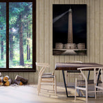 Phare de Gatteville in Normandië, canvas van 150x100cm, passend in modern interieur